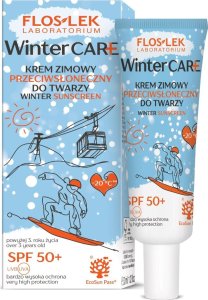 Floslek FLOSLEK Winter Care Krem zimowy przeciwsłoneczny do twarzy - SPF50+  30ml 2