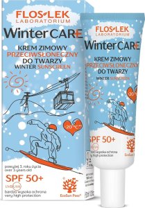 Floslek FLOSLEK Winter Care Krem zimowy przeciwsłoneczny do twarzy - SPF50+  30ml 3