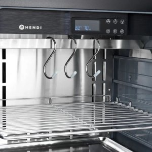 Hendi Szafa do sezonowania dojrzewania mięsa podblatowa 98 l 170 W 595x620x830 mm Szafa do sezonowania dojrzewania mięsa podblatowa 98 l 170 W 595x620x830 mm 6