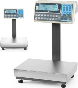 TEM Waga platformowa z wysięgnikiem legalizacją M 60 kg 280x350 mm Waga platformowa z wysięgnikiem legalizacją M 60 kg 280x350 mm 1