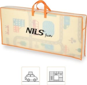 NILS Fun MD04 MATA DZIECIĘCA SKŁADANA CITY 195x180CM NILS FUN 8