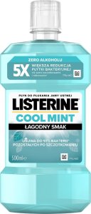 JOHNSON LISTERINE Płyn do płukania jamy ustnej Cool Mint - Łagodny Smak 500 ml 1