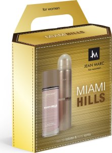 DRAMERS JEAN MARC Miami Hills Zestaw prezentowy damski - woda toaletowa 50 ml + dezodorant 75 ml 1