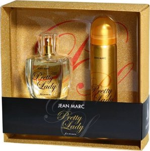 DRAMERS JEAN MARC Pretty Lady Zestaw prezentowy damski - woda perfumowana 100 ml + dezodorant 75 ml 1