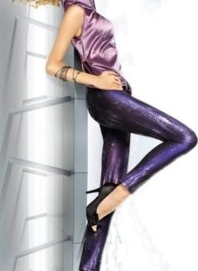 Marilyn LEGGINSY MARILYN JEN RAINBOW 770 (kolor Violet, rozmiar M/L) 1