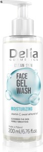 Delia Clean Skin Nawilżający żel do mycia twarzy 200ml 1