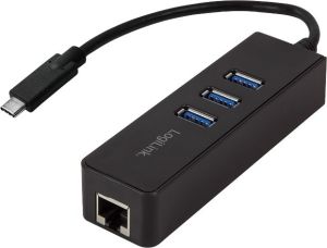 HUB USB LogiLink 3x USB-A 3.0 (UA0283) 1