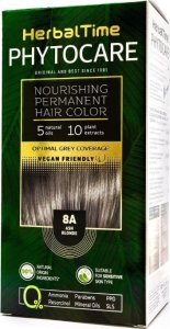 ENERGY OF VITAMINS HERBAL TIME Phytocare Farba do włosów naturalna 8A Ash Blonde 1