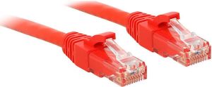 Lindy Patchcord Cat.6, U/UTP, 2m, czerwony (48033) 1