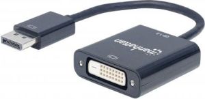 Adapter AV Manhattan DisplayPort - DVI-D czarny (152228) 1