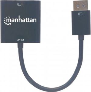 Adapter AV Manhattan DisplayPort - DVI-D czarny (152228) 4