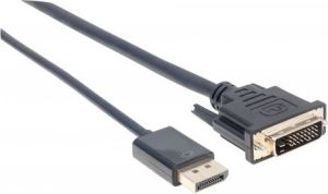 Kabel Manhattan DisplayPort - DVI-D 3m czarny (152136) 2