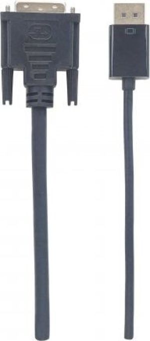 Kabel Manhattan DisplayPort - DVI-D 3m czarny (152136) 4