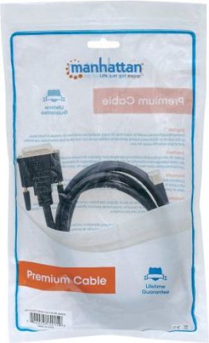 Kabel Manhattan DisplayPort Mini - DVI-D 1.8m czarny (152150) 5
