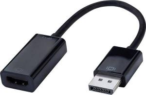 Adapter AV Lindy DisplayPort - HDMI czarny (41728) 1