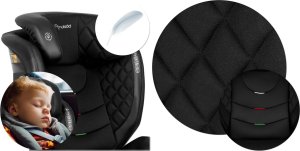 Fotelik samochodowy Nukido Fotelik samochodowy Nukido Louis Soft czarny 15-36 kg ISOFIX 12