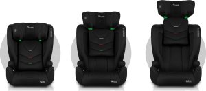 Fotelik samochodowy Nukido Fotelik samochodowy Nukido Louis Soft czarny 15-36 kg ISOFIX 9