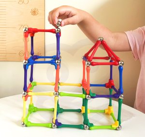 Woopie Klocki Magnetyczne 110 el. 2