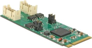 Delock Konwerter M.2 z wpustem M, męski > 2 x złącze szeregowe RS-422 / 485, męskie (62948) 2