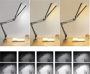 Lampka biurkowa Izoxis czarna  (5904463314917) 9