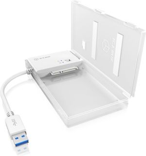 Kieszeń Icy Box USB 3.0 4-in-1 2.5" SATA + USB 3.0 + Czytnik kart SD (IB-DK404) 4