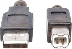 Kabel USB Manhattan USB-A - USB-B 15 m Czarny (152389) 4