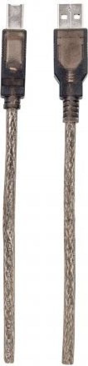 Kabel USB Manhattan USB-A - USB-B 15 m Czarny (152389) 5