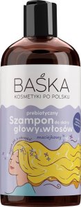 Solverx BAŚKA Prebiotyczny szampon do włosów - maciejkowy 500 ml 1