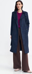 Nife Bluza z dzianiny prążkowanej z długim rękawem - purpura - BL08 (kolor purpura, rozmiar 36) 7