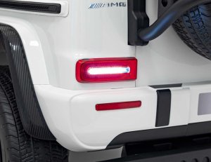 Ramiz Pojazd Mercedes Benz G63 AMG XXL Biały 17