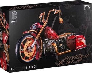 Ramiz Klocki Motocykl 2111el. Czerwony 1
