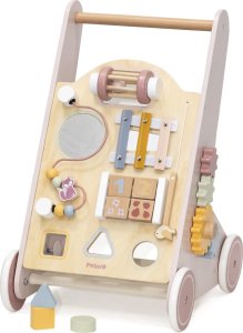 Viga Toys VIGA PolarB Drewniany Pchacz Chodzik Różowy Edukacyjny 1