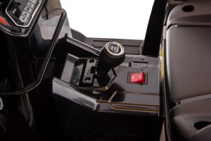 Ramiz Pojazd MEGA Traktor D68 Z Przyczepką Żółty 20