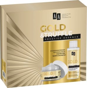 Oceanic AA Zestaw prezentowy Gold & Truffle 65 Prestige Essence (Krem-esencja odbudowujący 50 ml+Mleczko do demakijażu 150 ml) 1