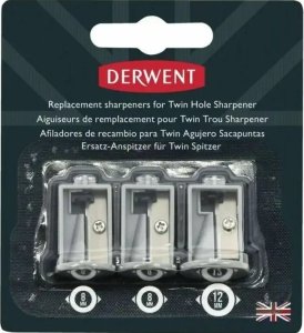 Derwent SPARE SHARPNERS FOR 2302332 3pcs 1