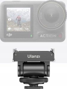 Ulanzi Adapter Uchwyt Mocowanie Głowica na 1/4 Stopka ISO do DJI ACTION 3 / 4 Ulanzi / CA22 4