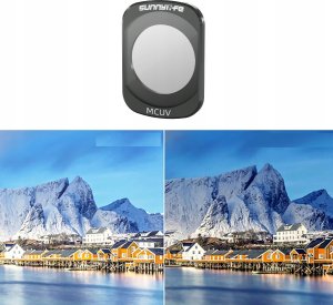 Filtr SunnyLife FILTR Ochronny UV MC Ultrafioletowy do Kamery Sportowej DJI OSMO POCKET 3 / OP3-FI851-M 9