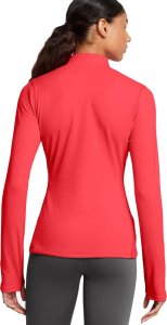 Under Armour Damska koszulka UNDER ARMOUR Vanish CW 1/2 Zip różowa XS 4