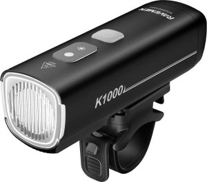 Ravemen Lampka przednia Ravemen K1000 AI, czarna, 1000 lumenów, USB-C 1