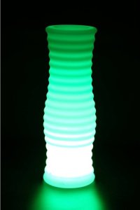 Techly Wazon na kwiaty z podświetlaniem LED RGB i pilotem 4