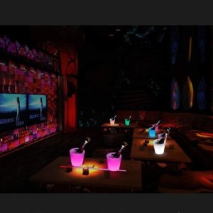 Techly Techly Wiaderko do lodu z podświetlaniem LED RGB i pilotem 8