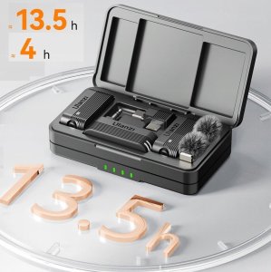 Mikrofon Ulanzi Mikrofon Bezprzewodowy na USB USB-C TYPE-C i Mini Jack 3.5mm / ULANZI A100 10