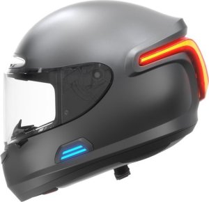 Livall Kask Motocyklowy Livall MC1 Bluetooth Intercom LED SOS (MC1-L-GRY) 2