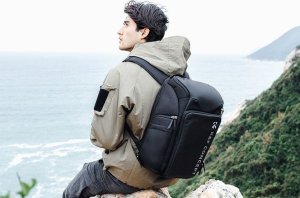 Plecak K+F Plecak Fotograficzny 25l Torba Foto na Aparat do CANON NIKON Alpha Air / KF13.128V4 / Czarny 4