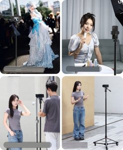 Statyw Ulanzi Wózek Statywowy Składany DOLLY Podstawka na Kółkach pod Statyw / ULANZI AT-02 4