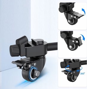 Statyw Ulanzi Wózek Statywowy Składany DOLLY Podstawka na Kółkach pod Statyw / ULANZI AT-02 5