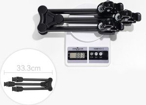 Statyw Ulanzi Wózek Statywowy Składany DOLLY Podstawka na Kółkach pod Statyw / ULANZI AT-02 8