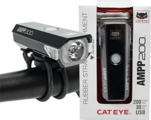 Cateye Lampka przednia Cateye AMPP 200 HL-EL042RC, USB, 200 lm 1