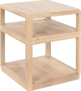 Home ESPRIT Stolik Home ESPRIT Naturalny Drewno mango 51 x 51 x 61 cm 1