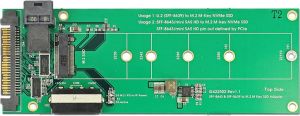 Delock Konwerter U.2 SFF-8639 / SFF-8643 NVMe > 1x M.2 z wpustem M (62945) 4